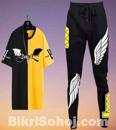 T-Shirt & Full pant set ফ্রি ফায়ার ড্রেস